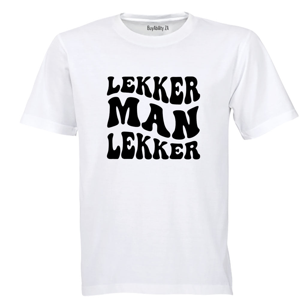 Lekker Man - Adults - T-Shirt
