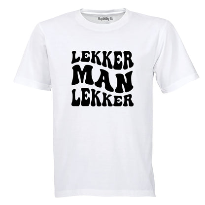 Lekker Man - Adults - T-Shirt