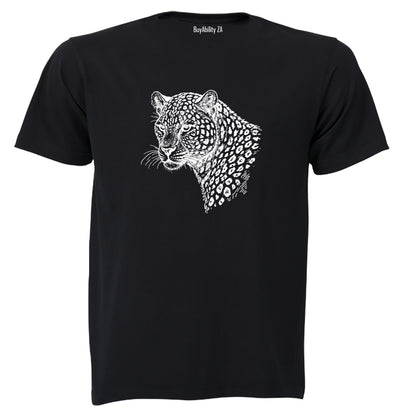 Leopard Gaze - Adults - T-Shirt - BuyAbility South Africa