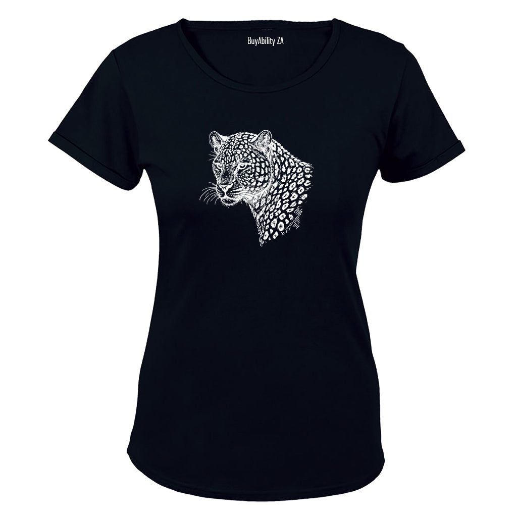 Leopard Gaze - Ladies - T-Shirt - BuyAbility South Africa