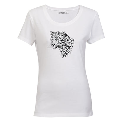 Leopard Gaze - Ladies - T-Shirt - BuyAbility South Africa