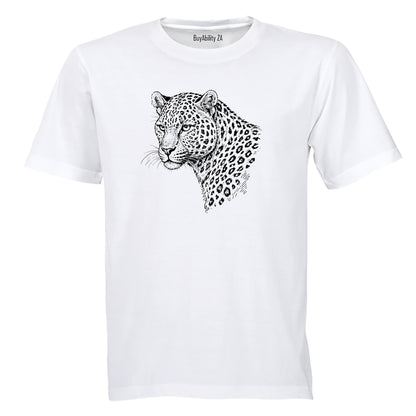 Leopard Gaze - Adults - T-Shirt - BuyAbility South Africa