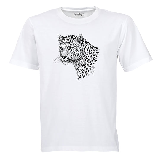 Leopard Gaze - Adults - T-Shirt - BuyAbility South Africa