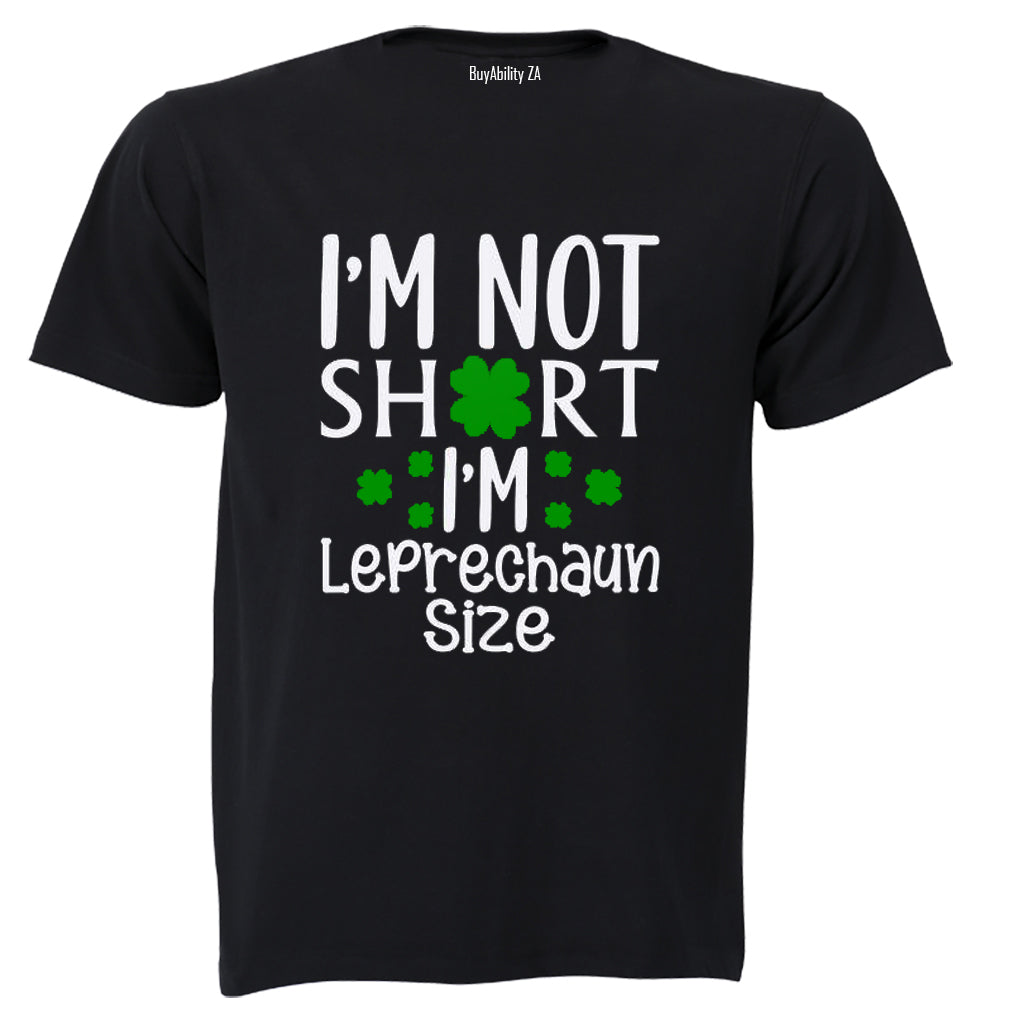 Leprechaun Size - St. Patricks Day - Adults - T-Shirt