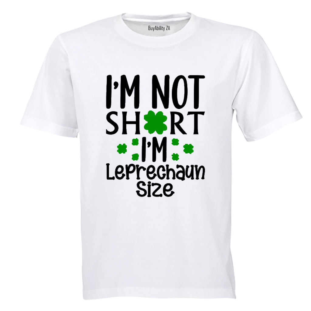 Leprechaun Size - St. Patricks Day - Adults - T-Shirt
