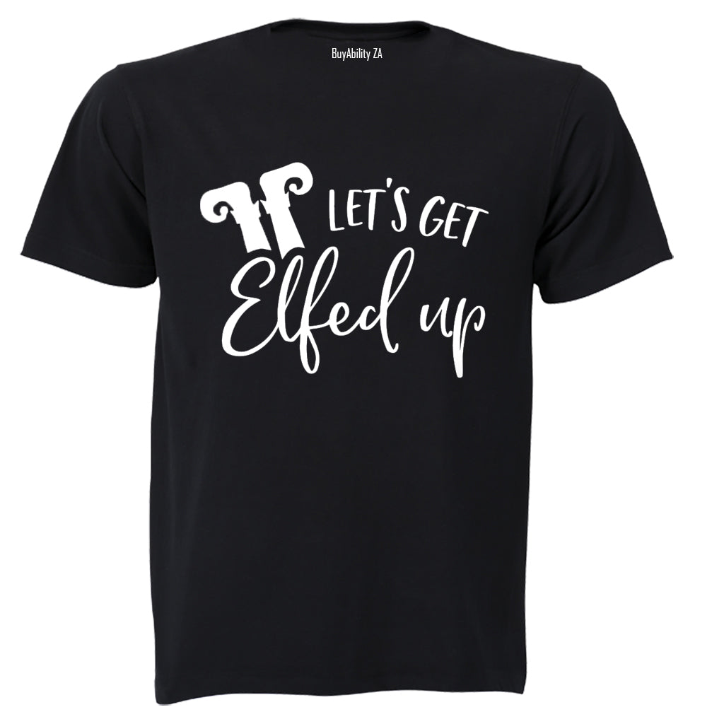 Let's Get Elfed - Christmas - Adults - T-Shirt