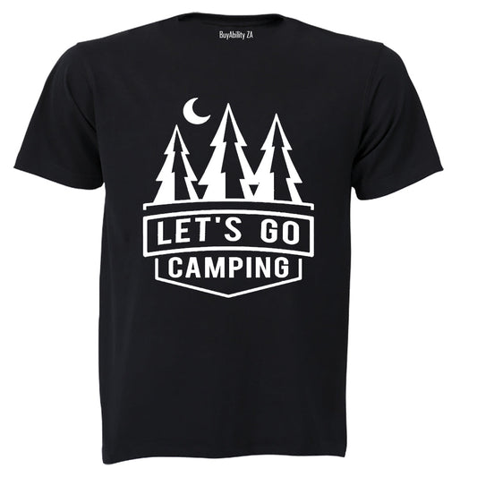 Lets Go Camping - Adults - T-Shirt