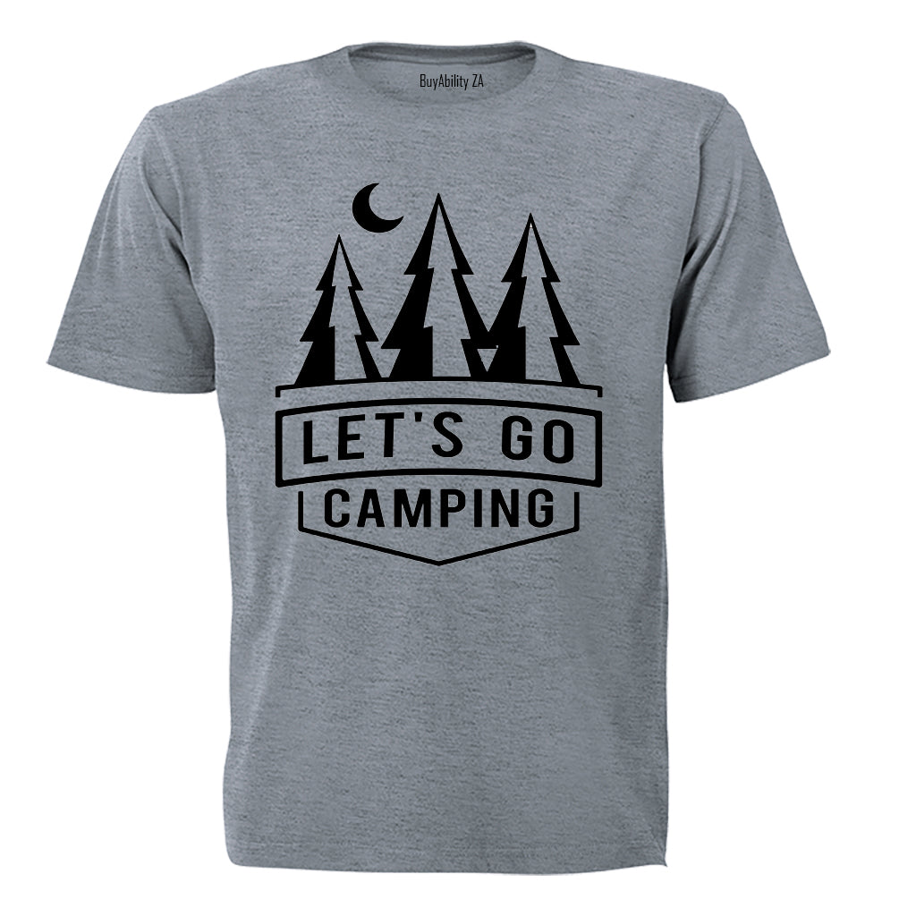 Let's Go Camping - Kids T-Shirt
