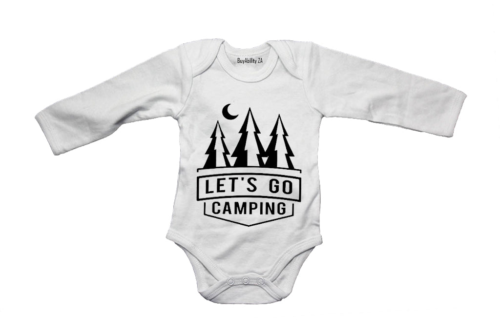 Let's Go Camping - Baby Grow