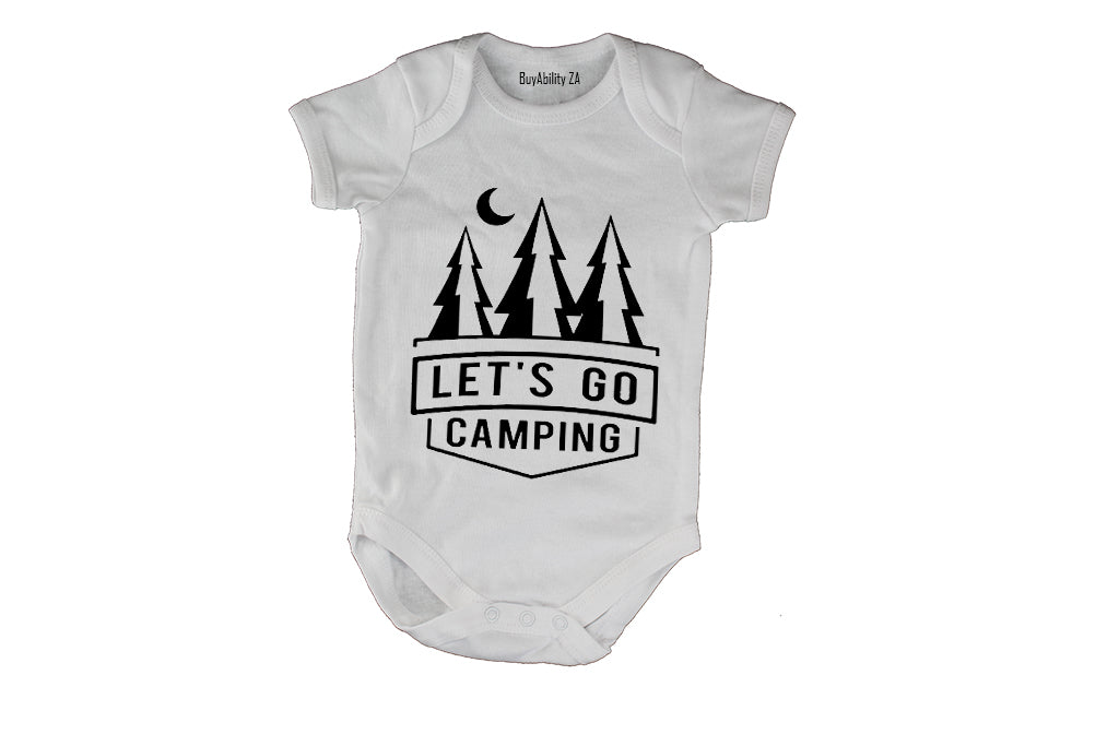 Let's Go Camping - Baby Grow