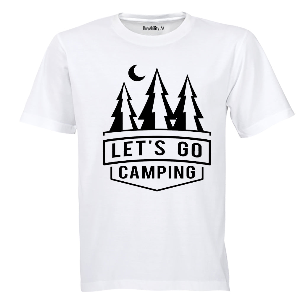 Let's Go Camping - Kids T-Shirt