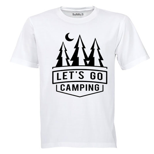 Let's Go Camping - Kids T-Shirt