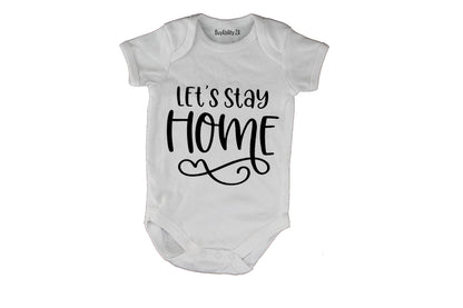 Let's Stay Home - Baby Grow