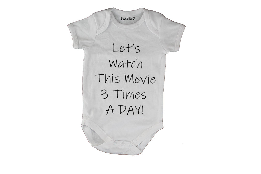 Let's Watch this Movie 3 Times a Day!! - Baby Grow - BuyAbility