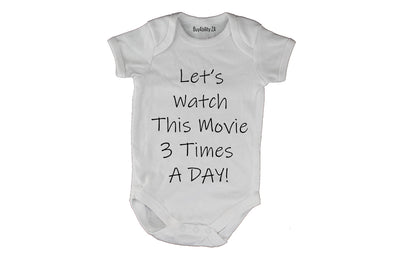 Let's Watch this Movie 3 Times a Day!! - Baby Grow - BuyAbility