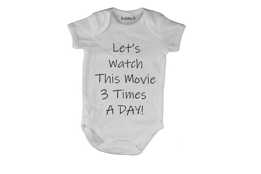 Let's Watch this Movie 3 Times a Day!! - Baby Grow