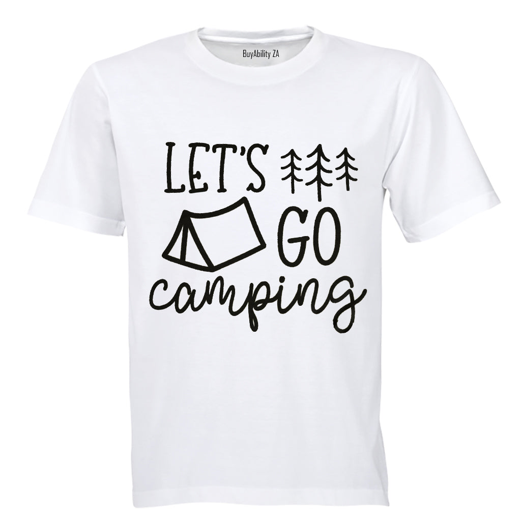 Let's Go Camping - Kids T-Shirt - BuyAbility