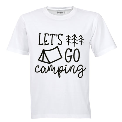Let's Go Camping - Kids T-Shirt - BuyAbility