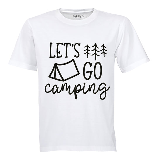 Let's Go Camping - Kids T-Shirt - BuyAbility