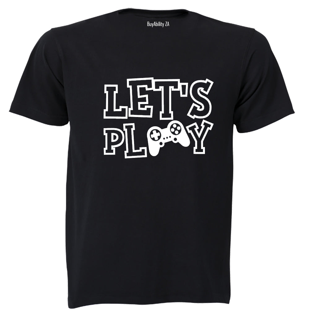 Let's Play - Gamer - Kids T-Shirt