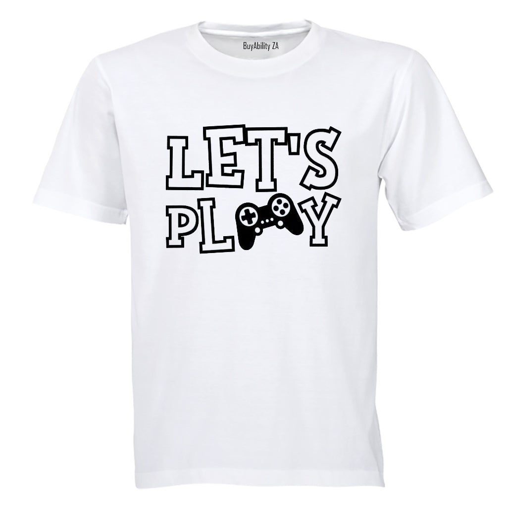 Let's Play - Gamer - Kids T-Shirt
