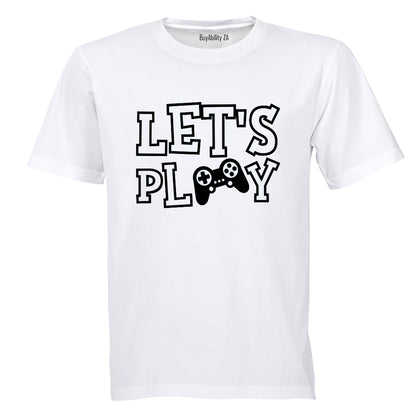 Let's Play - Gamer - Kids T-Shirt