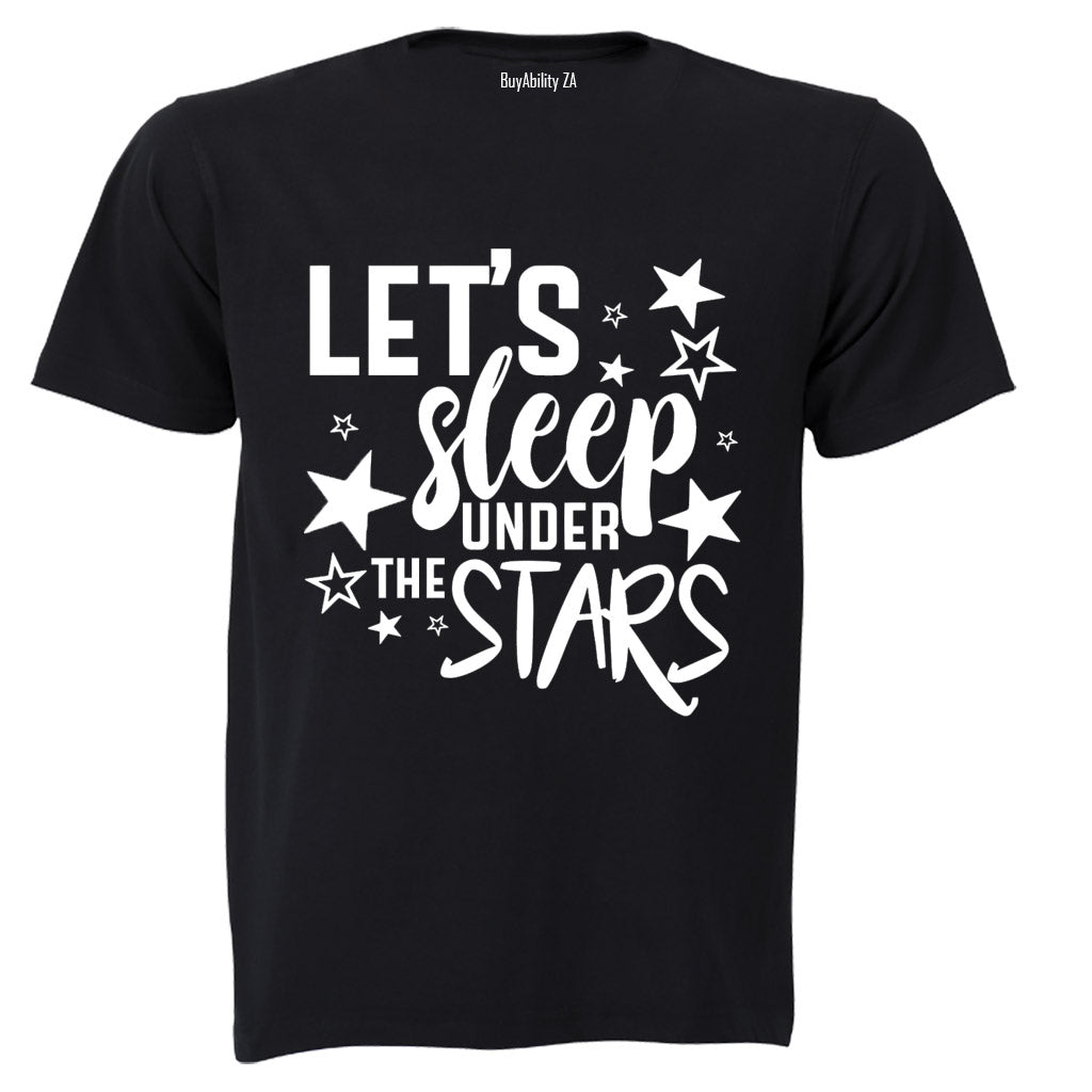 Let's Sleep under the Stars - Kids T-Shirt - BuyAbility