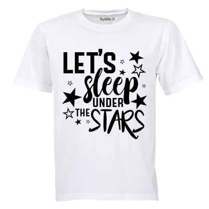 Let's Sleep under the Stars - Kids T-Shirt - BuyAbility