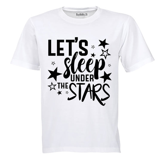 Let's Sleep under the Stars - Kids T-Shirt - BuyAbility