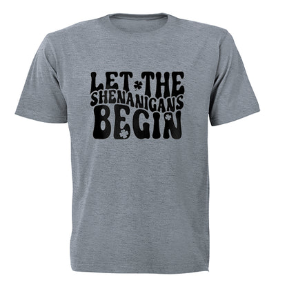 Let The Shenanigans Begin - St. Patricks Day - Adults - T-Shirt - BuyAbility South Africa