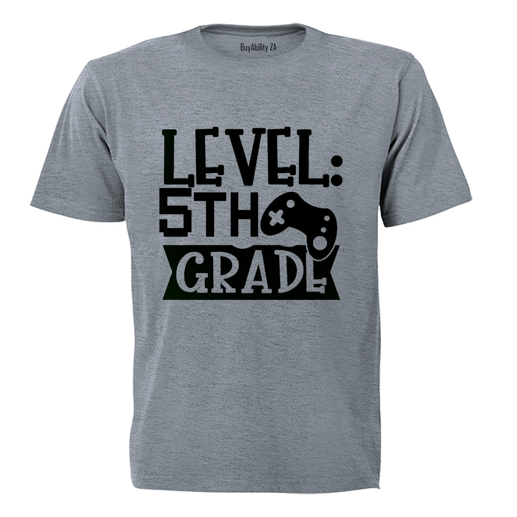 Level: 5th Grade - Kids T-Shirt