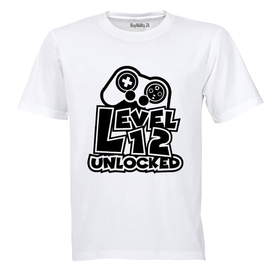 Level 12 Unlocked - Kids T-Shirt