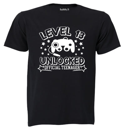 Level 13 Unlocked - Kids T-Shirt - BuyAbility