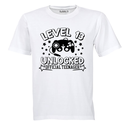 Level 13 Unlocked - Kids T-Shirt