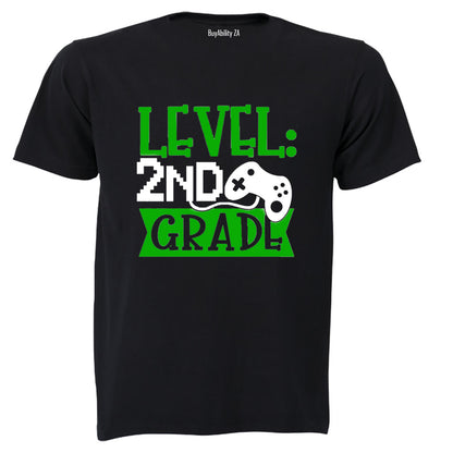 Level 2nd Grade - Kids T-Shirt