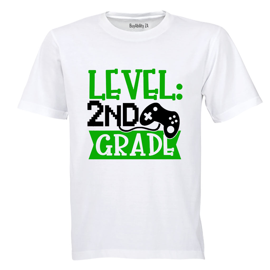 Level 2nd Grade - Kids T-Shirt