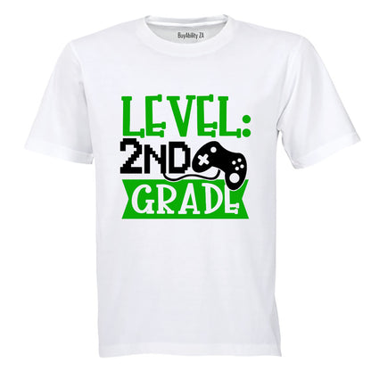 Level 2nd Grade - Kids T-Shirt