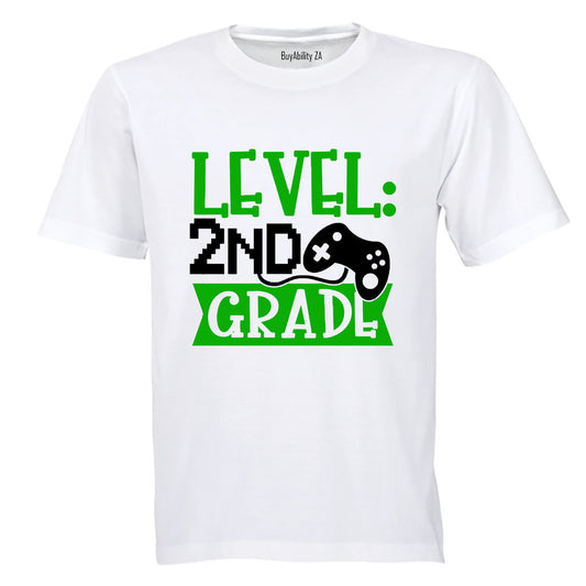 Level 2nd Grade - Kids T-Shirt