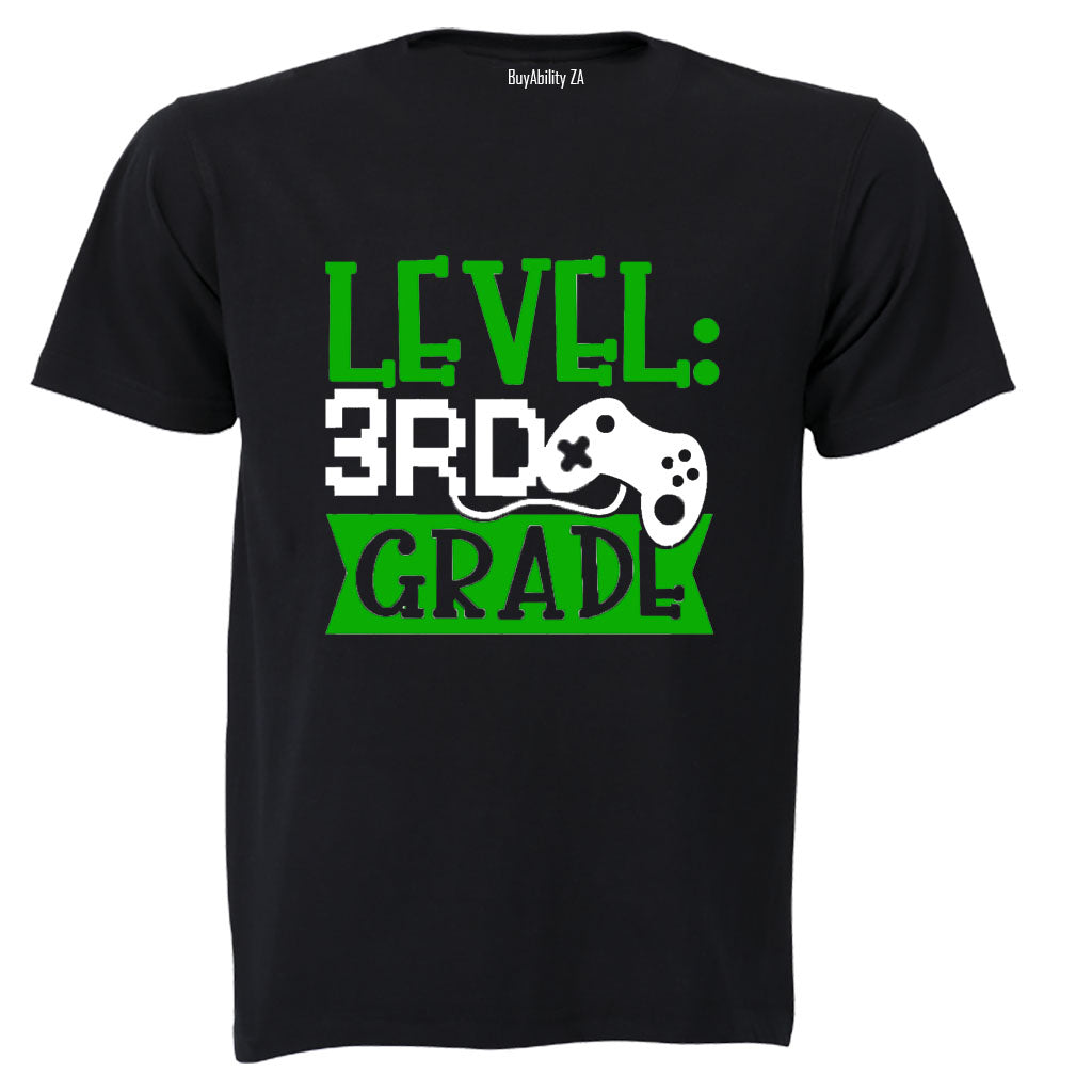 Level 3rd Grade - Kids T-Shirt