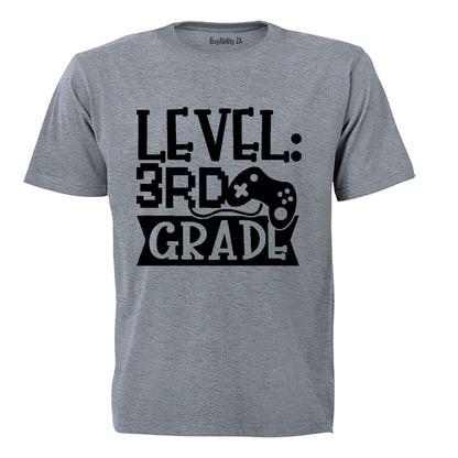 Level 3rd Grade - Kids T-Shirt