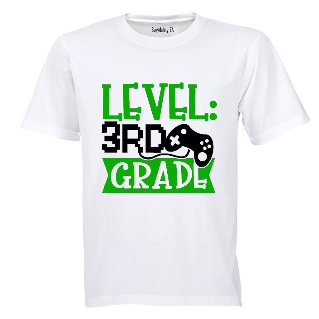 Level 3rd Grade - Kids T-Shirt