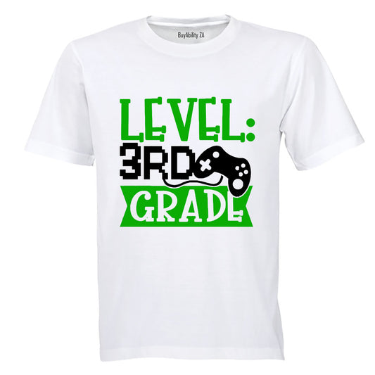 Level 3rd Grade - Kids T-Shirt