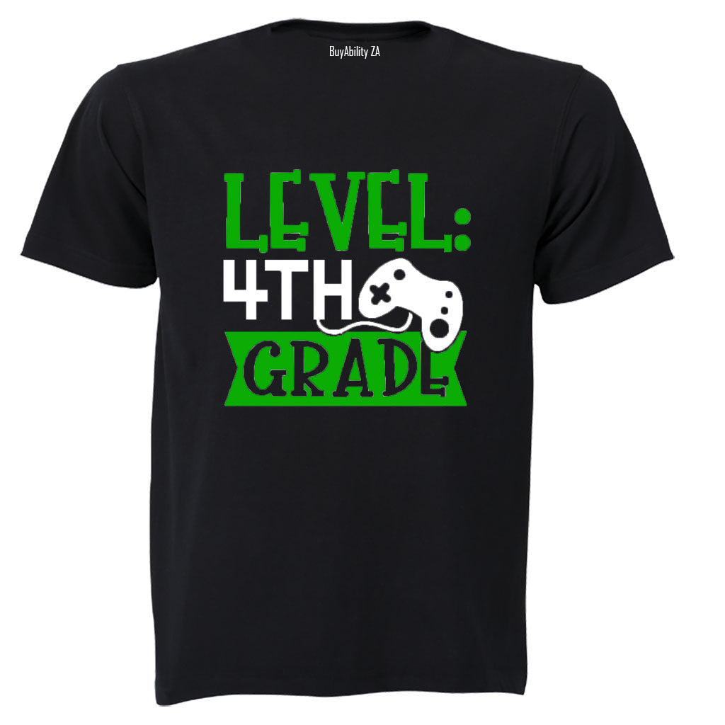 Level 4th Grade - Kids T-Shirt