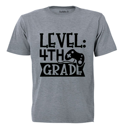 Level 4th Grade - Kids T-Shirt