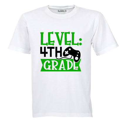 Level 4th Grade - Kids T-Shirt