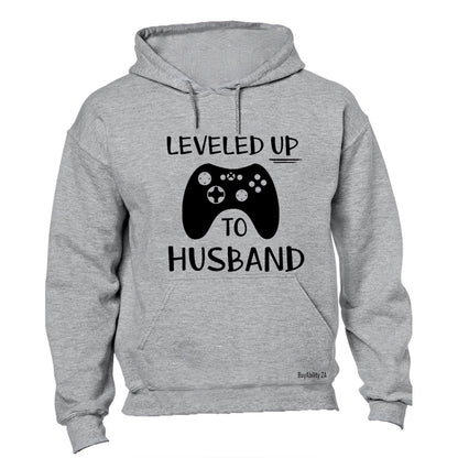 Leveled Up To Husband - Gamer - Hoodie
