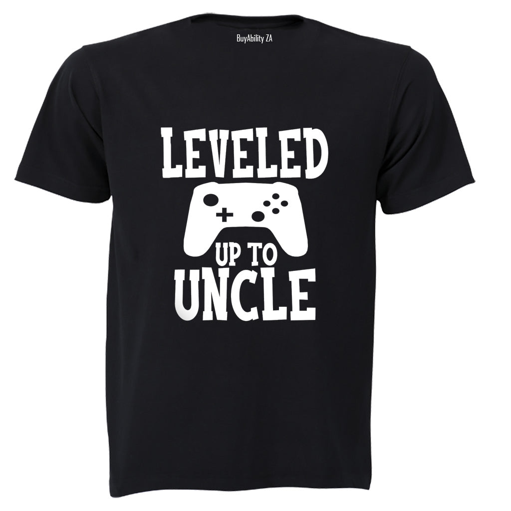 Leveled Up To Uncle - Adults - T-Shirt