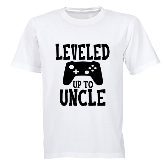 Leveled Up To Uncle - Adults - T-Shirt - BuyAbility South Africa