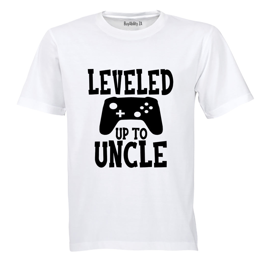 Leveled Up To Uncle - Adults - T-Shirt