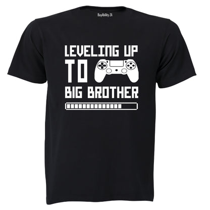 Leveling Up To Big Brother - Kids T-Shirt - BuyAbility South Africa